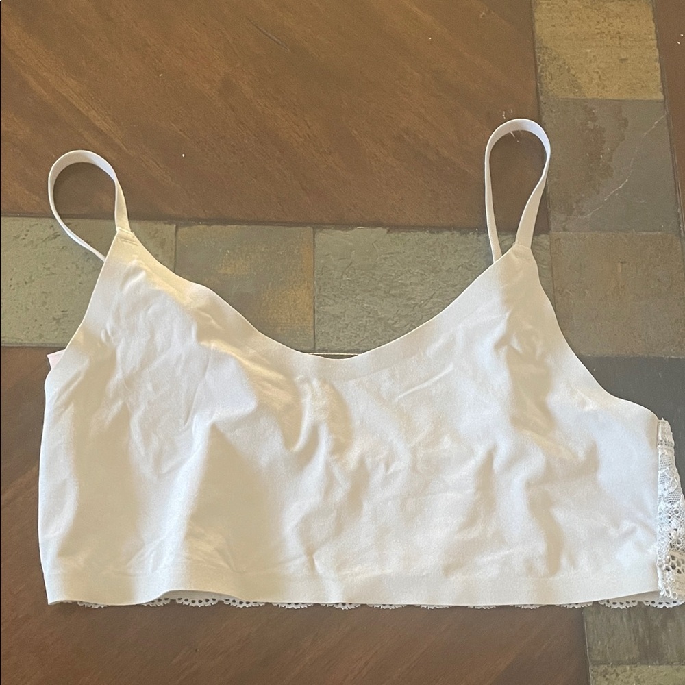 Victoria's Secret gray Lace Bandeau